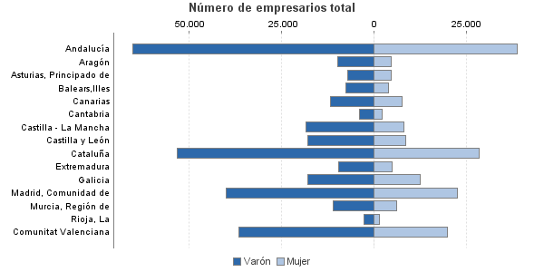 Número de empresarios total