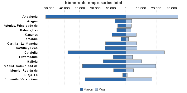 Número de empresarios total