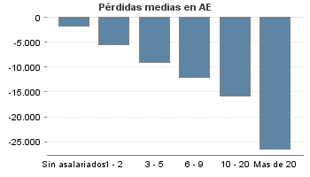 Pérdidas medias en AE