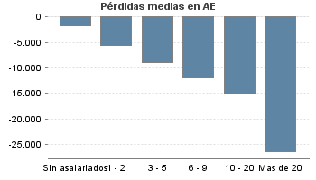 Pérdidas medias en AE