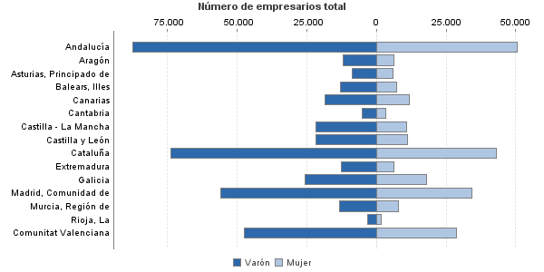 Número de empresarios total