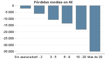 Pérdidas medias en AE