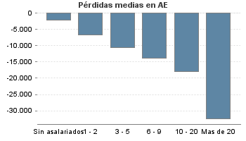 Pérdidas medias en AE