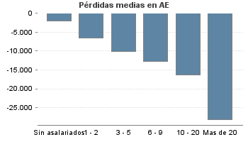 Pérdidas medias en AE