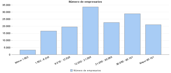 Número de empresarios