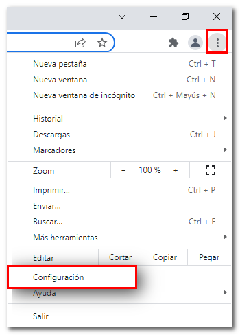 administrar certificados chrome