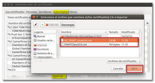 Importar