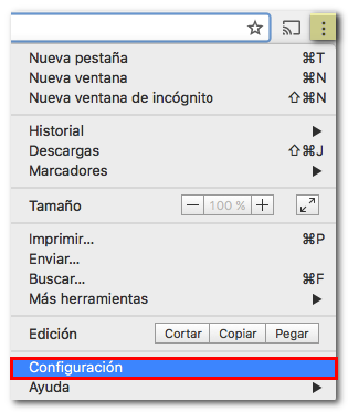 Configuración