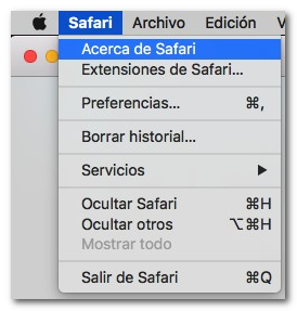 Safari acerca de