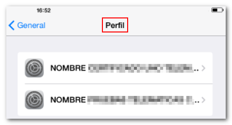 Perfiles