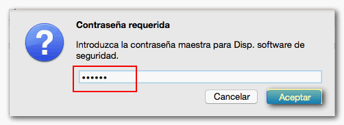 Contraseña maestra