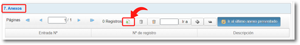 Registro de facturas o documentos de importación