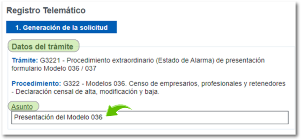 Asunto