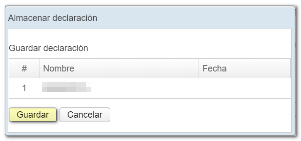 guardar sesión en el servidor