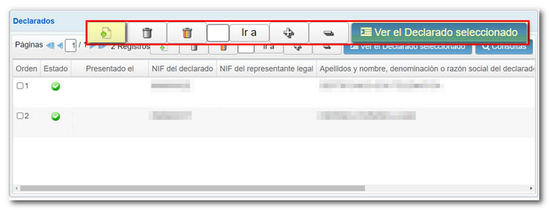 nuevo registro