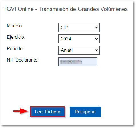 Leer fichero