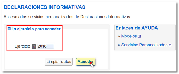 Elegir ejercicio