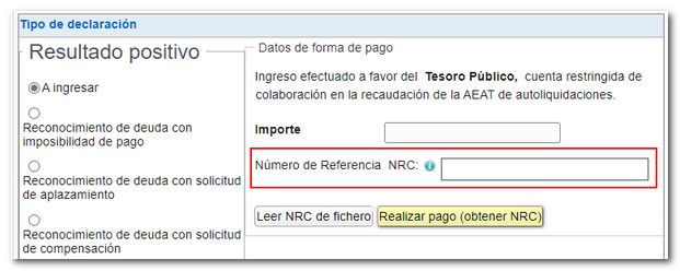 Resumen de declaración. Parte 2