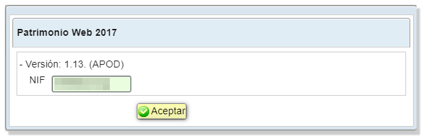 NIF del poderdante