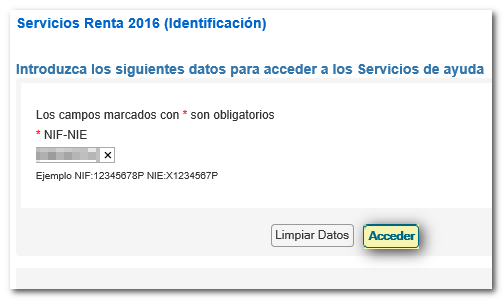 Escriba el NIF/NIE