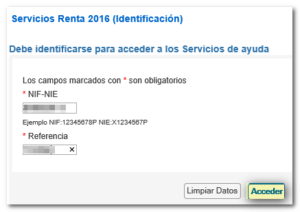 datos identificativos
