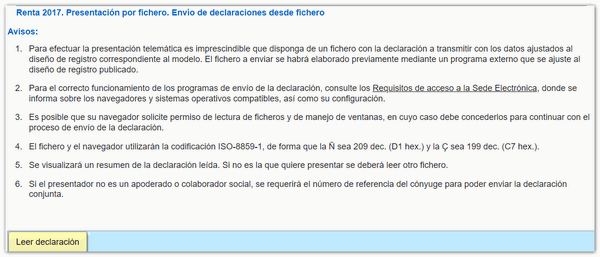Leer fichero