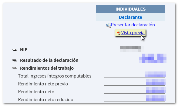 opción vista previa renta WEB open