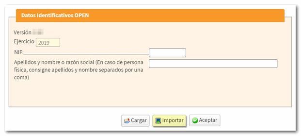 Importar fichero