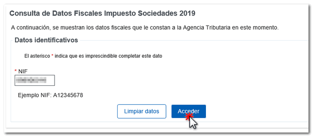 NIF del titular