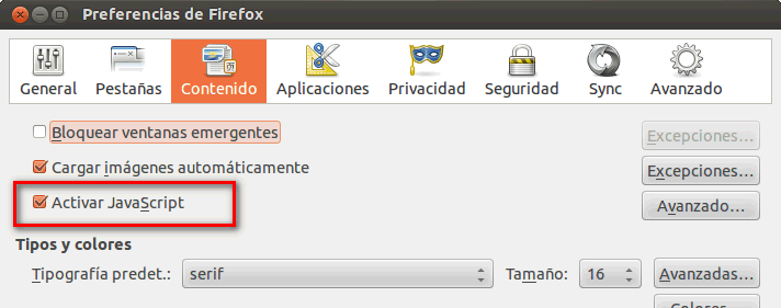 Activar plugins