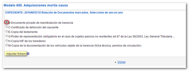 Adjuntar fichero