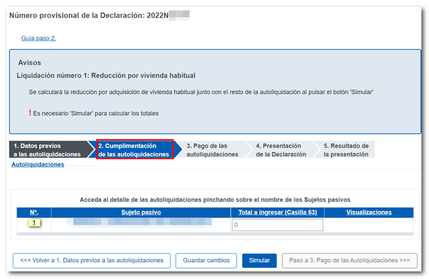 Autoliquidaciones