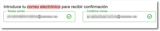Confirmación de cita