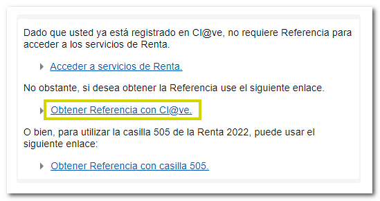 Agencia Tributaria: Cómo obtener la referencia del expediente de Renta ...