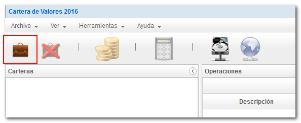 Imagen servicio cartera de valores dar de alta una cartera