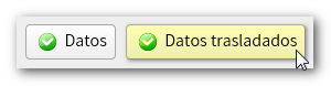 Botón Datos trasladados