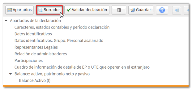 Borrador