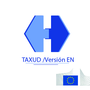 Logo de TAXUD de la Unión Europea