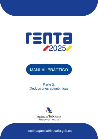 Portada Manual Pr&aacute;ctico IRPF 2025. Parte 2. Deducciones auton&oacute;micas