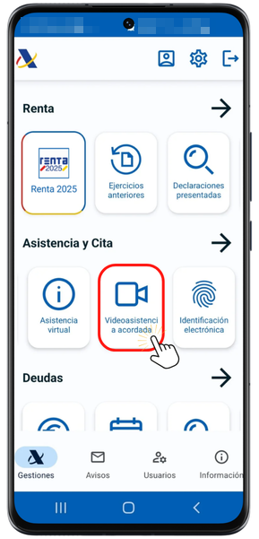 Videoasistencia acordada