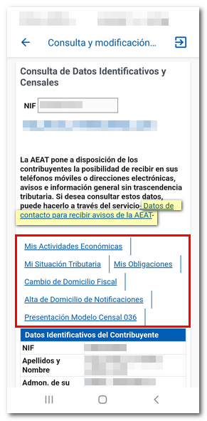 suscripción a avisos