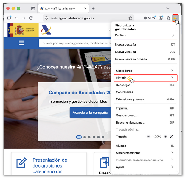 Configuración