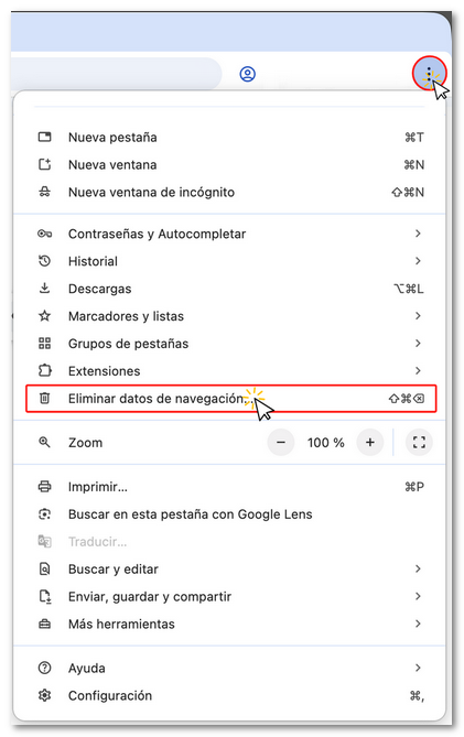 Eliminar datos de explorarción