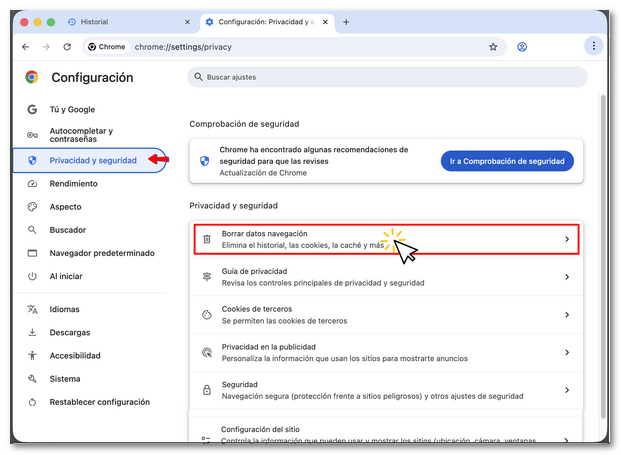 Privacidad y Seguridad