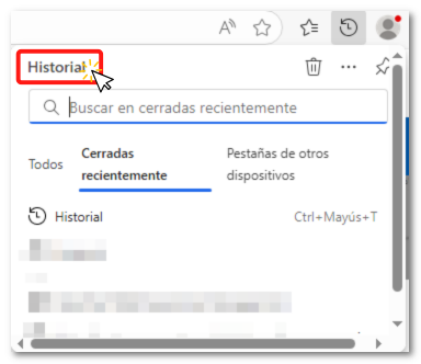Historial