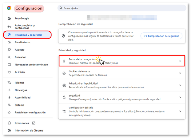 Configuración