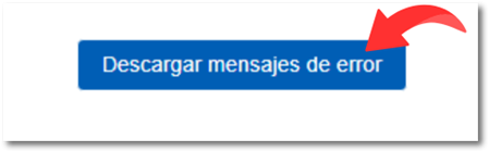 Mensajes de error