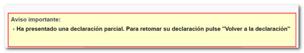 Aviso. Volver a la declaraci&oacute;n