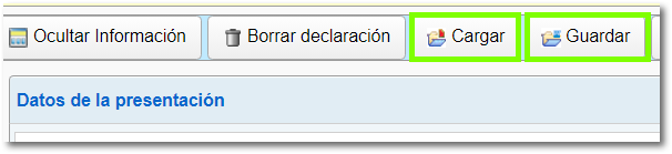 Guardar Cargar
