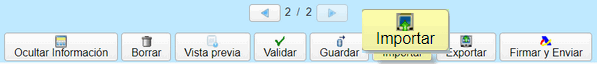 importar datos